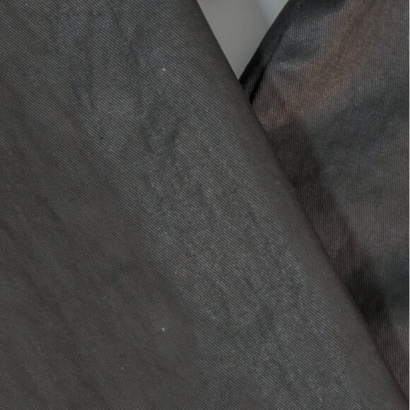 Eileen Fisher Waxed Cotton Moto Jacket Womens Size 1X Faux Leather Organic Blend - Picture 9 of 9